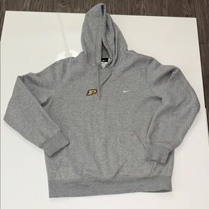Nike Purdue gray hoodie Women's Large